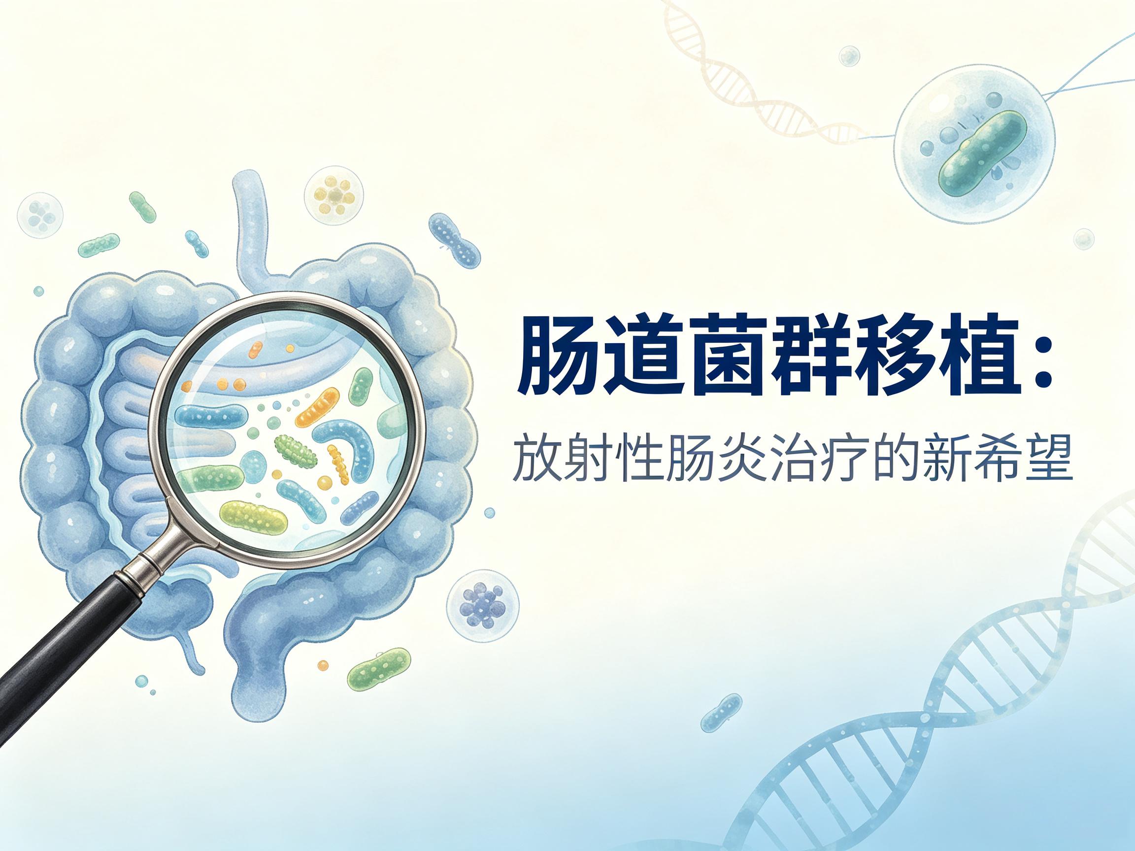 宜春市|第3期 肠道菌群移植：放射性肠炎治疗的新希望